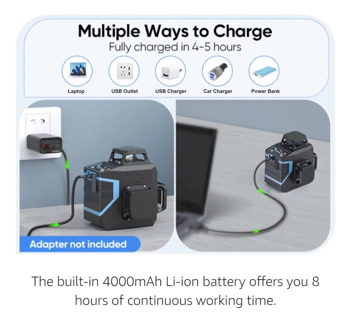 Nivel laser americano 12 lineas verdes CUBE PRO - 360G2