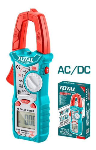 PINZA AMPERIMETRICA AC/DC 600V TOTAL 1