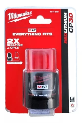BATERIA M12 REDLITHIUM CP 3.0 MILWAUKEE 48-11-24303