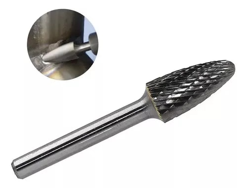 PIEDRA LIMA ROTATIVA DE CARBURO DE TUNGSTENO F1225 PARA METAL5