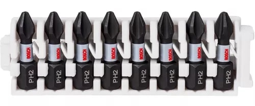 SET DE PUNTAS ALTO IMPACTO BOSCH 25MM PH2 x 08 UND.1