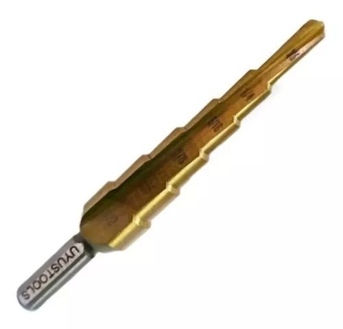 JUEGO DE BROCA HSS ESCALONADA TITANIO 3 PIEZAS UYUSTOOLS1