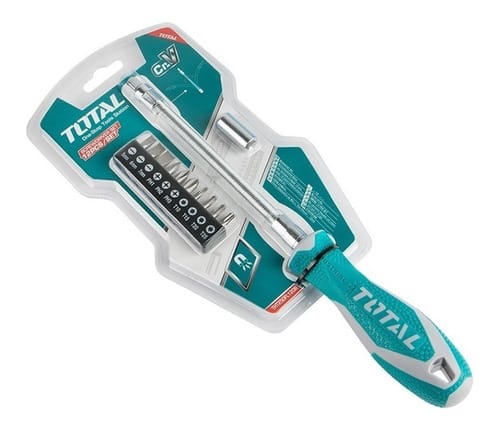 JUEGO DE DESTORNILLADOR FLEXIBLE 12 PCS TOTAL2