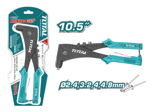 REMACHADORA POP MANUAL 10.5'' CON FIJA + 4 BOQUILLAS TOTAL - THT321051