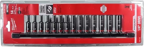 JUEGO DE 14 DADOS MÉTRICOS PROFUNDOS DE 6 PUNTAS SHOCKWAVE IMPACT DUTY / 49-66-70032