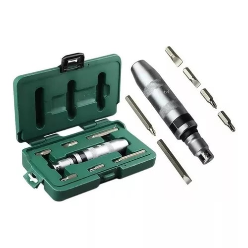 JUEGO DE DESTORNILLADOR DE IMPACTO MANUAL 7PCS SATA ST09602SJ4