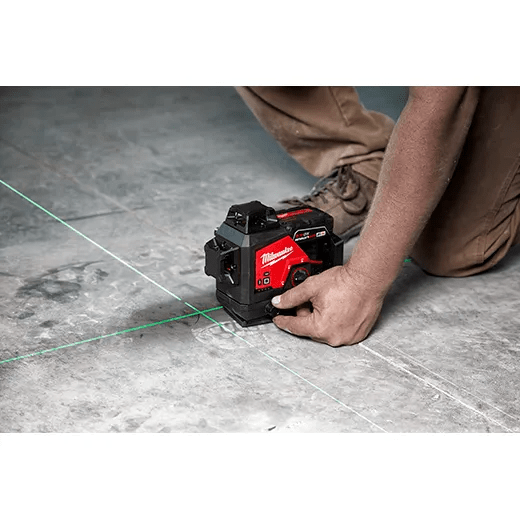 NIVEL LASER VERDE DE 3 PLANOS EN 360° M12 3632-211