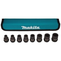 Set de 8 Piezas de Dados de Impacto 8mm a 21mm Makita E-029892