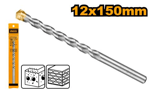 BROCA PARA CONCRETO 12X150MM INGCO (DBM111121)1