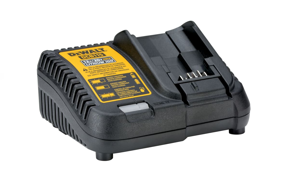 CARGADOR PARA BATERÍAS DE 12 V. / 20V  DEWALT DCB1151