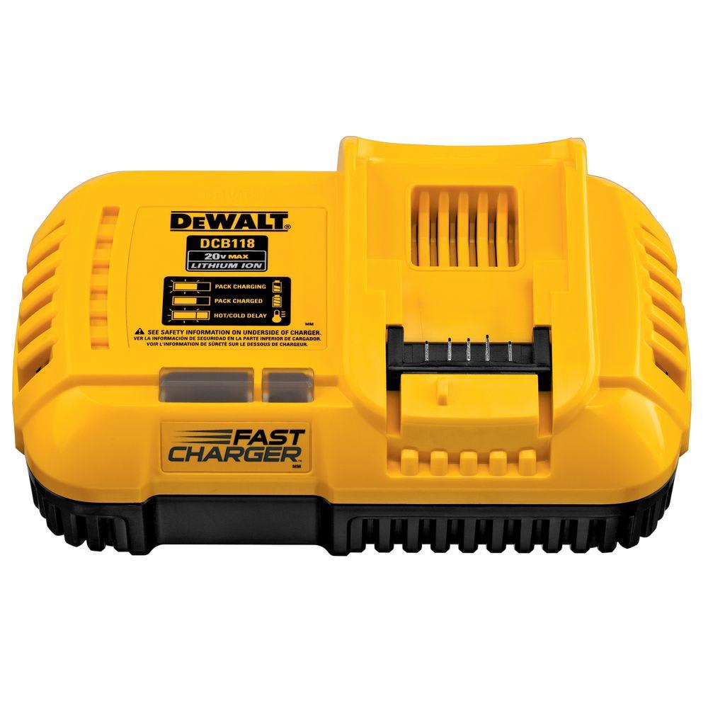 CARGADOR RÁPIDO 20V/60V MAX FLEXVOLT DEWALT DCB118-B21