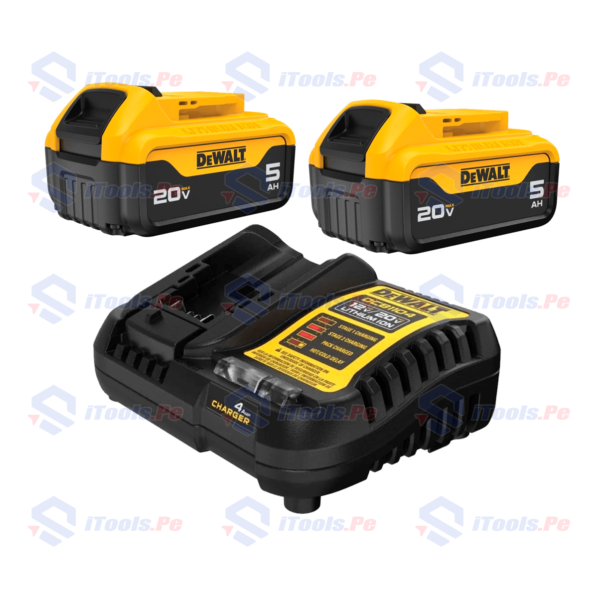PACK BATERÍAS 5AH + CARGADOR DEWALT / DCB205-CK1