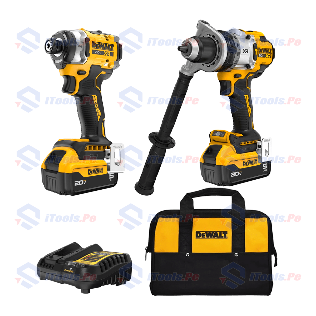 COMBO SUPER INDUSTRIAL XR DE LOS LOCOS X DEWALT1