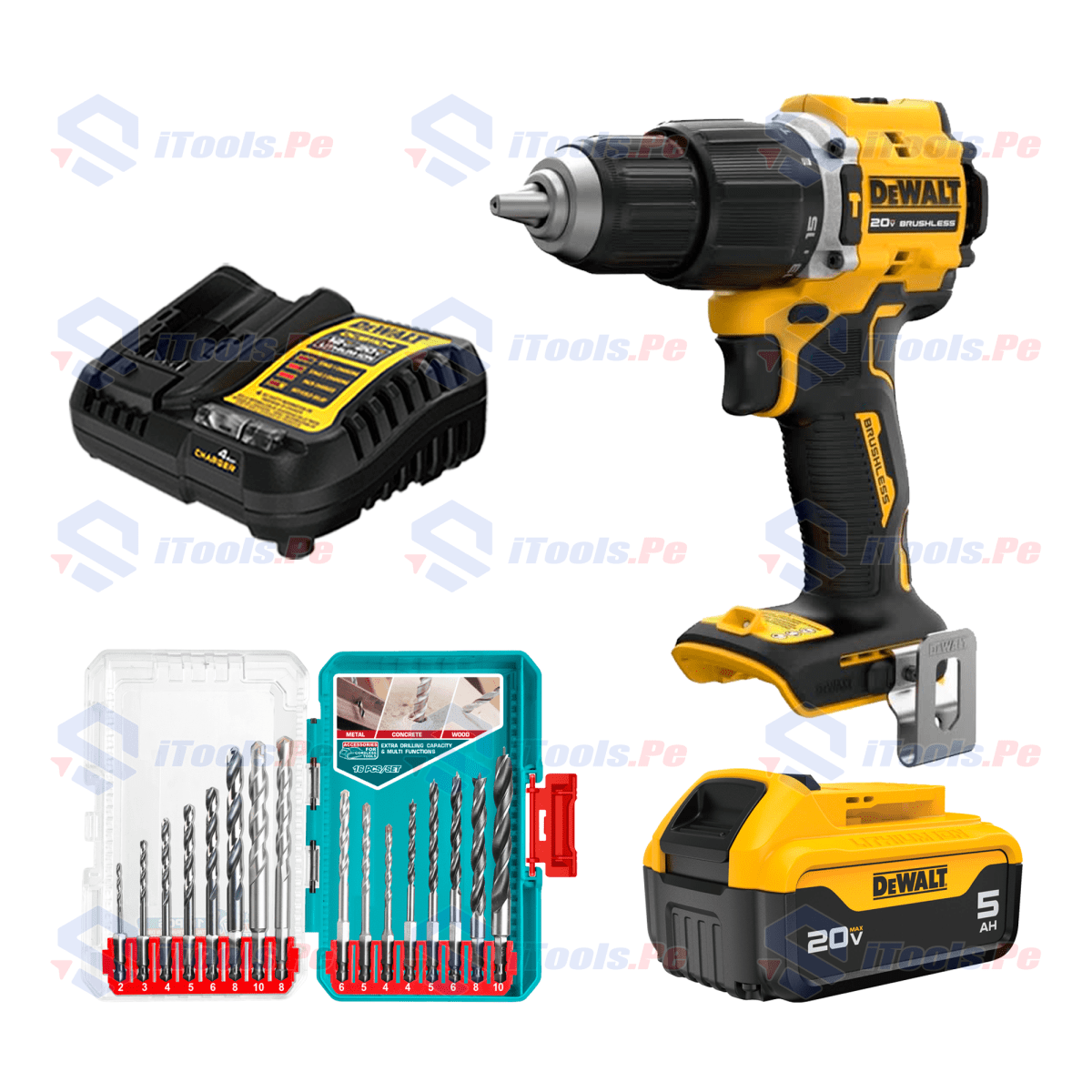 KIT PERCUTOR ATOMIC DEWALT DCD799B-MX-KT21