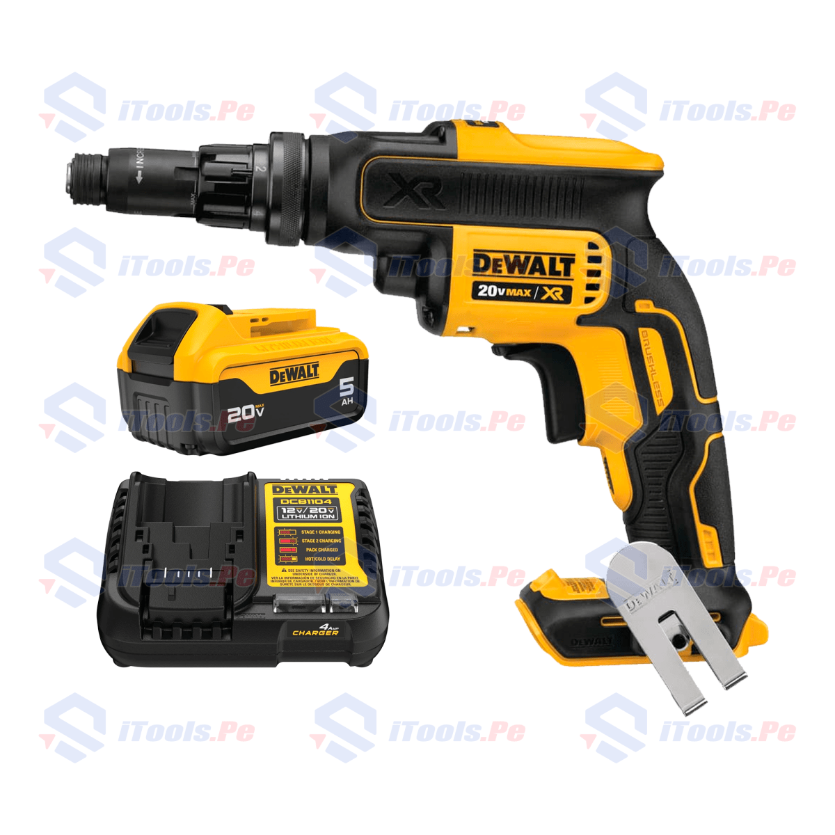 KIT ATORNILLADOR PARA DRYWALL XR DCF622B DEWALT1