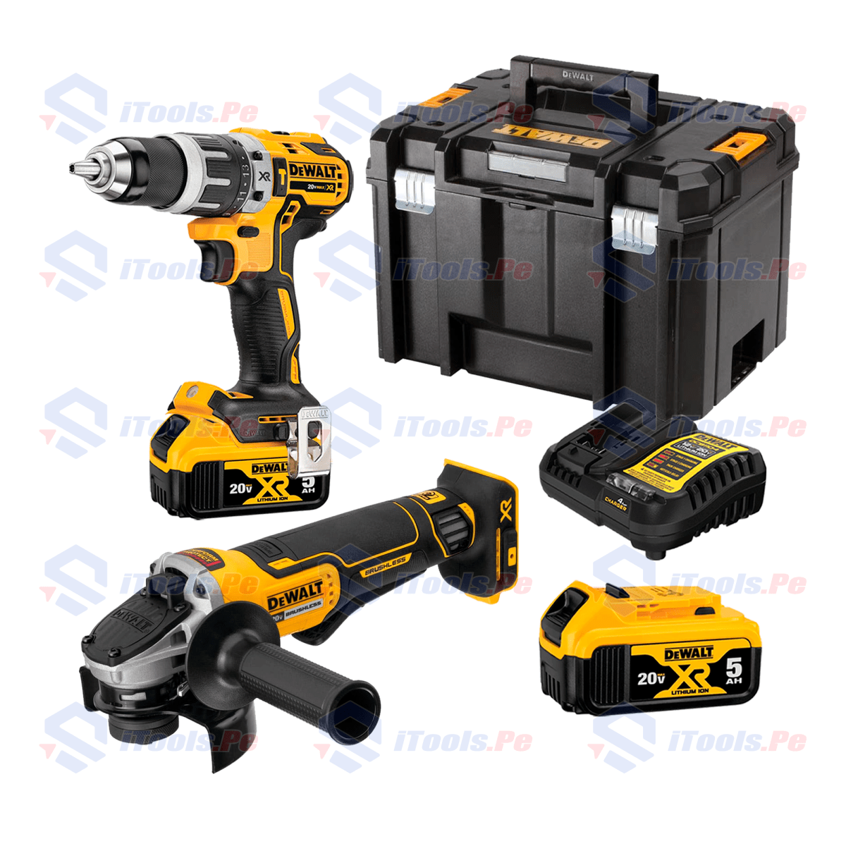 COMBO TALADRO 70 NM + ESMERIL ANGULAR 4 1/2