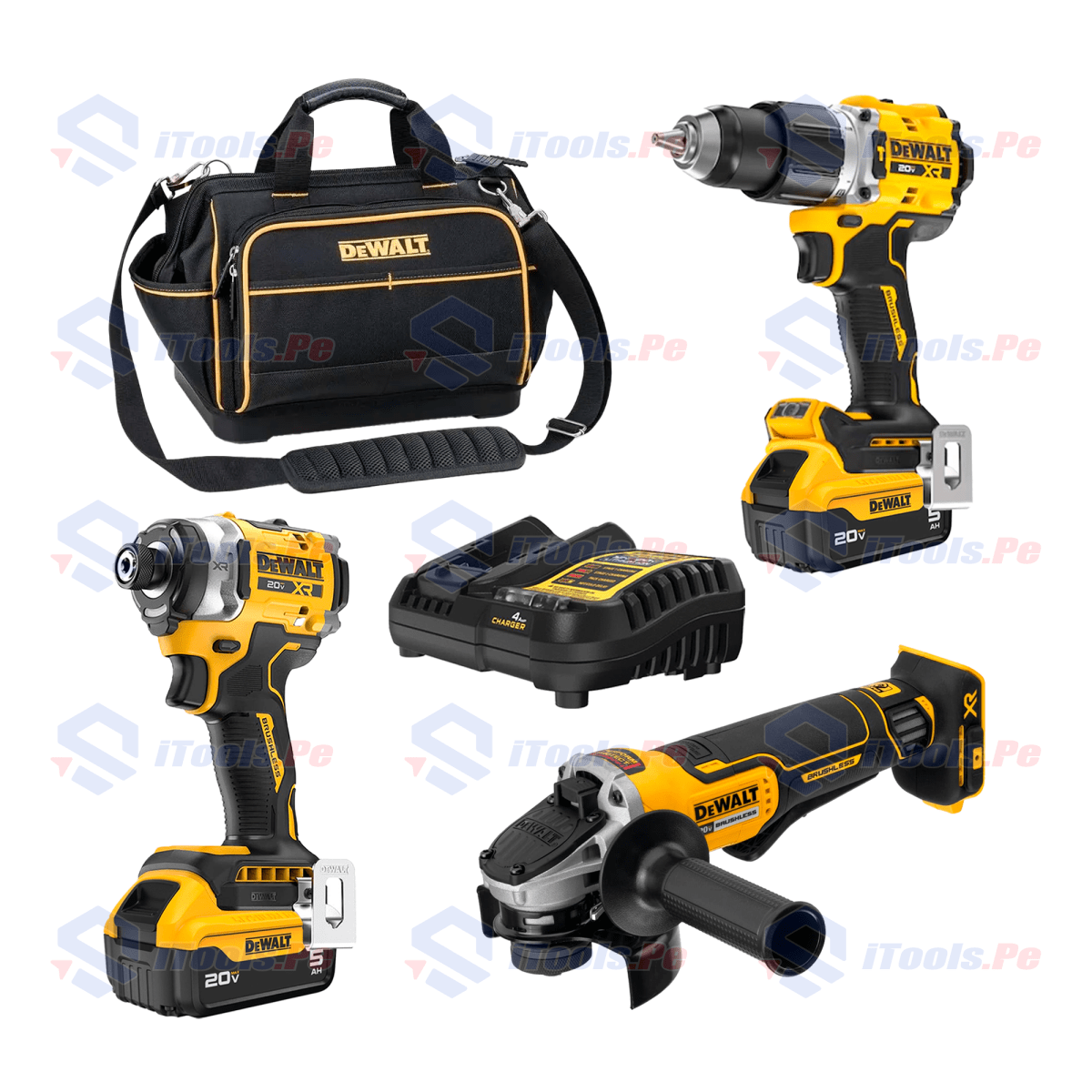 EL TRIO INDUSTRIAL DE LOS LOCOS X DEWALT / DCG413B-LA1