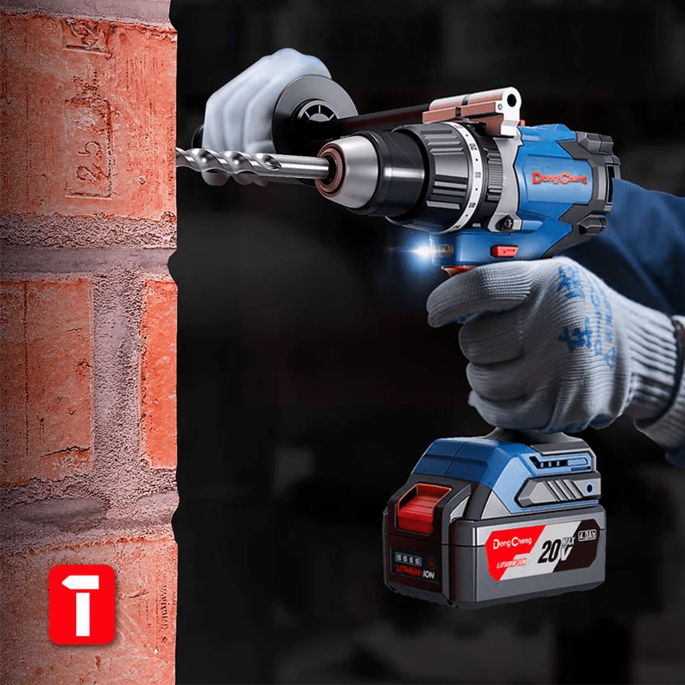 TALADRO ATORNILLADROR/PERCUTOR 20V BARETOOLS DONG CHENG - FT / DCJZ03-13Z3