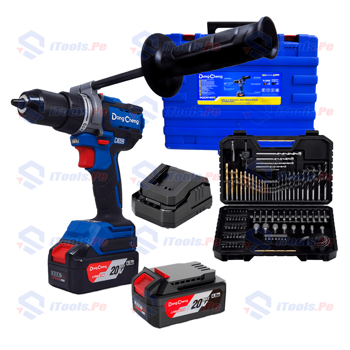 KIT TALADRO PERCUTOR 1/2