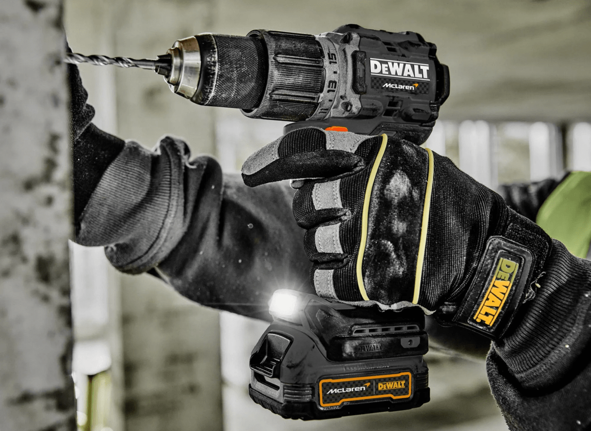 COMBO 2 HERRAMIENTAS 20VXR (2 X 1.7 AH POWERSTACK) (DCD85ME2GT + DCF85ME2GT) EN TSTAK EDICIÓN McLAREN5