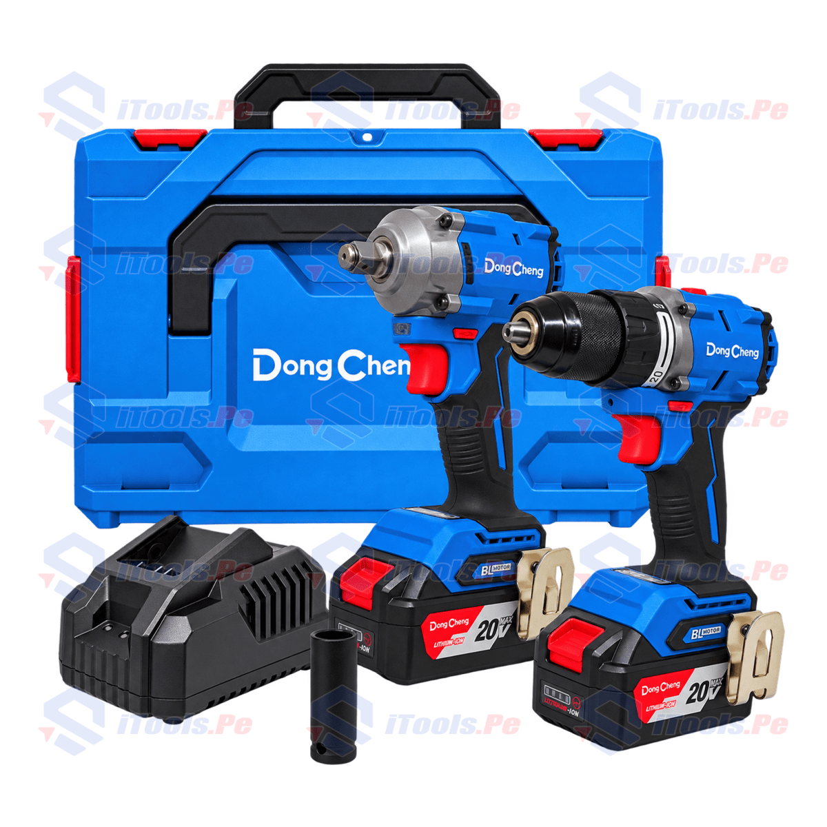 COMBO KIT TALADRO PERCUTOR 2060 + LLAVE 1/2