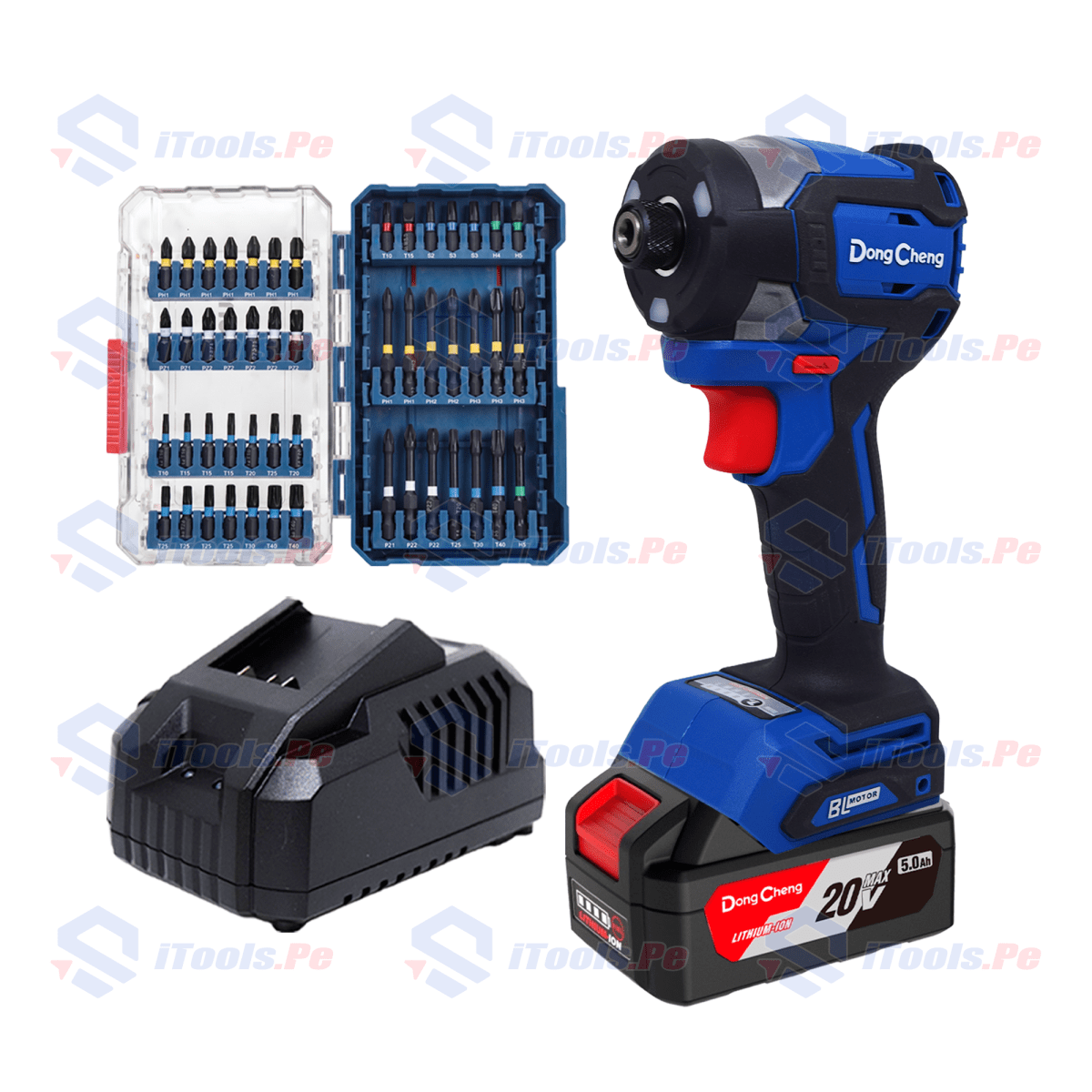 KIT ATORNILLADOR 208 NM DONGCHENG / DCPL208-Z-KT1