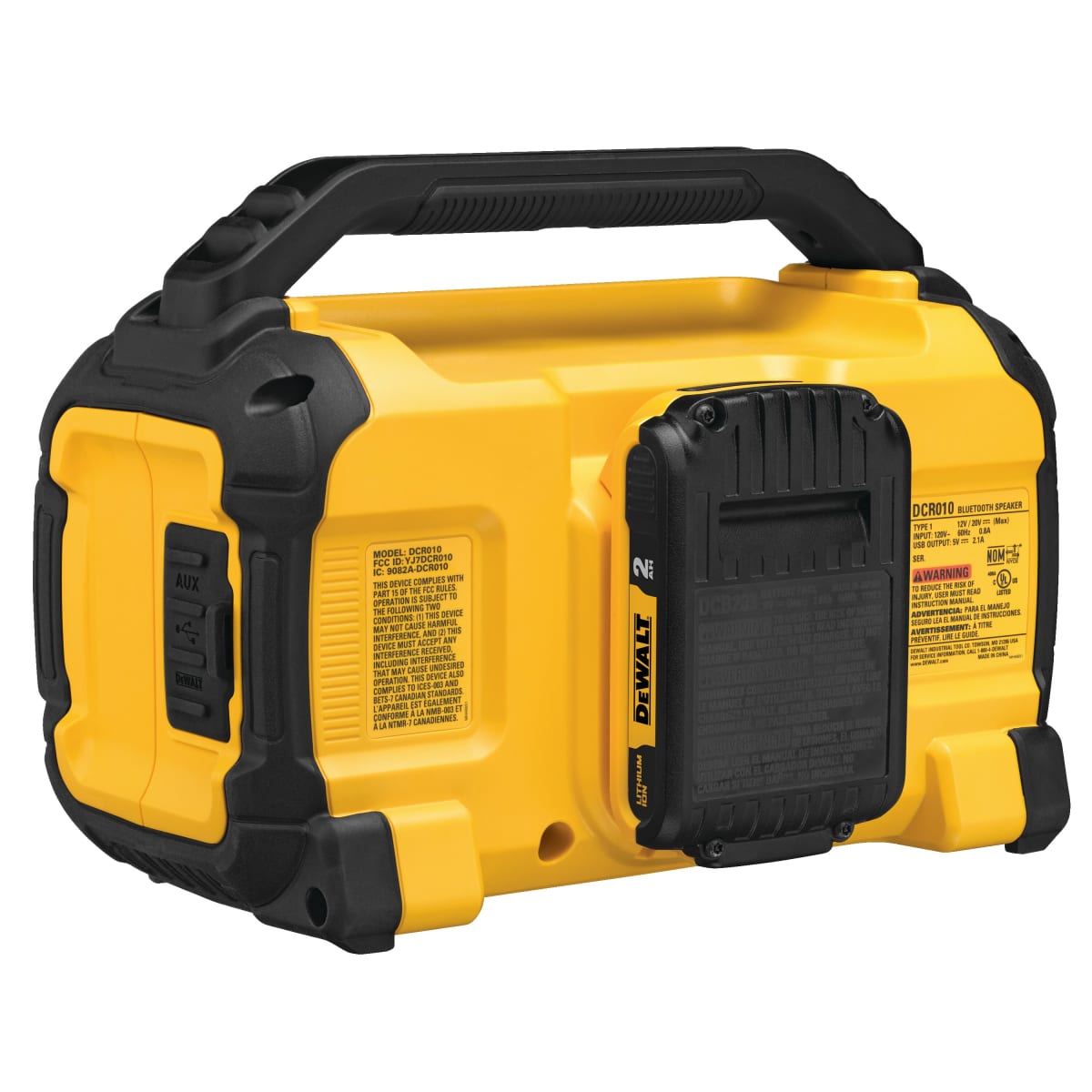 PARLANTE ALTAVOZ WORKSITE BLUETOOTH DE 12/20V MAX -BARETOOLS3