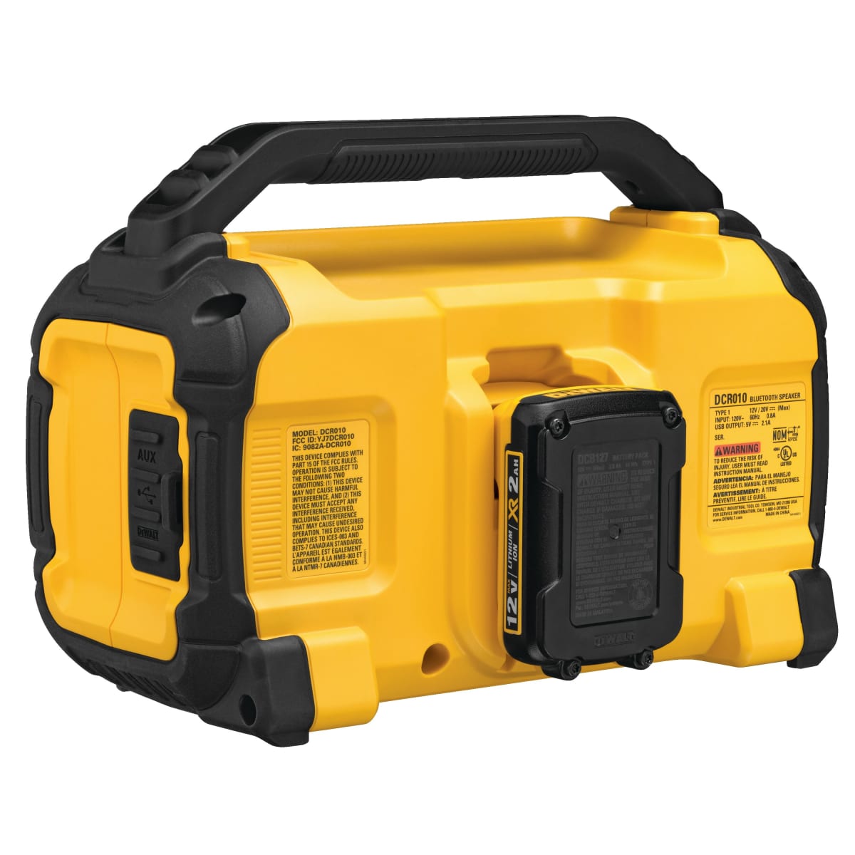 PARLANTE ALTAVOZ WORKSITE BLUETOOTH DE 12/20V MAX -BARETOOLS4