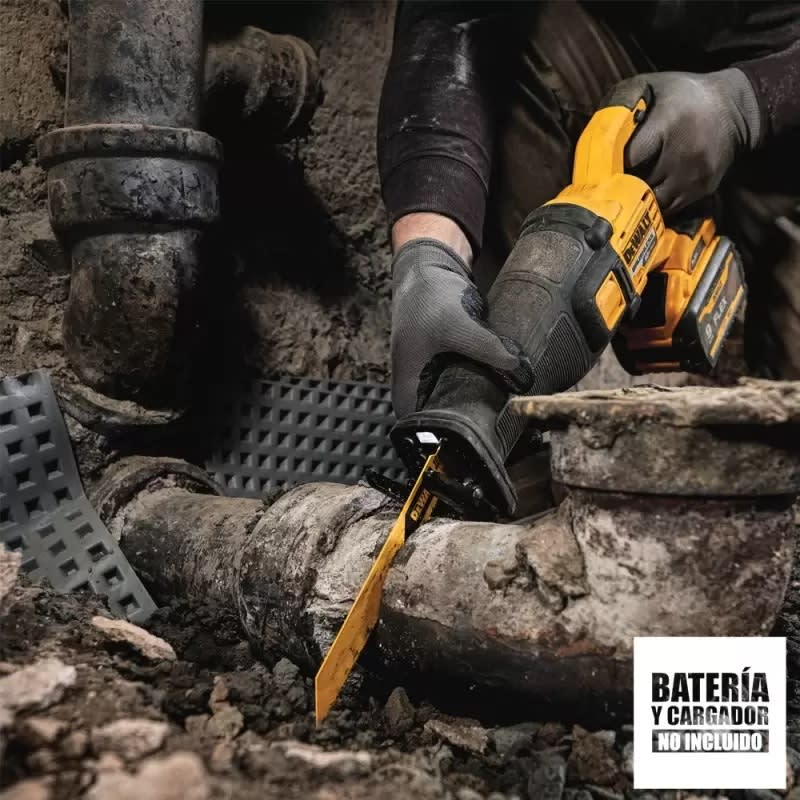 SIERRA SABLE RECIPROCANTE 60V FLEXVOLT XR V.V. (SIN BATERÍAS / SIN CARGADOR) DEWALT DCS389B-B33