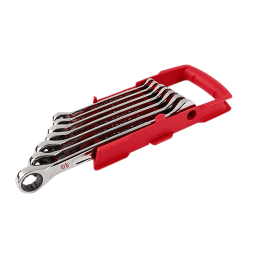 JUEGO DE LLAVES COMBINADAS CON RATCHET 7 PZS MILWAUKEE / 48-22-94062