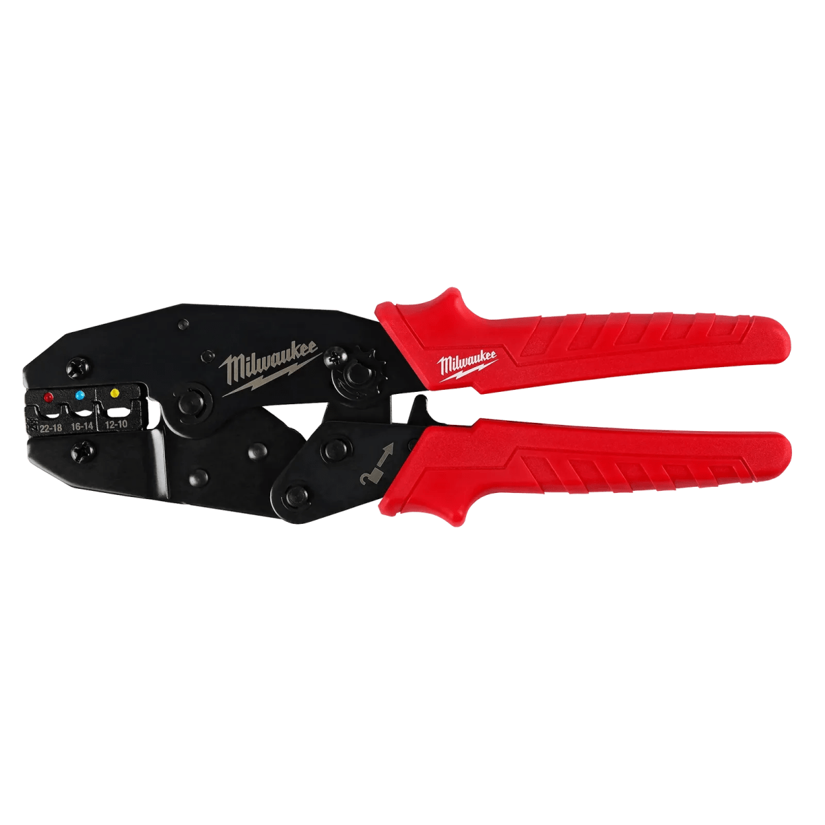 Pinza crimpeadora de terminales aislados de trinquete MILWAUKEE / 48-22-30842