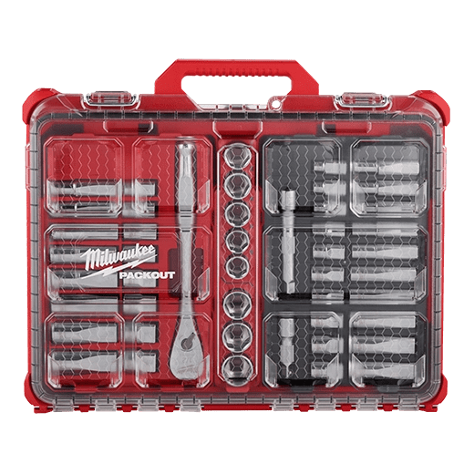 JUEGO DE DADOS Y RATCHET DE 1/2