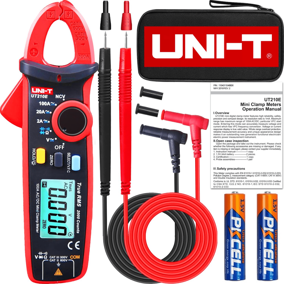MINI PINZA AMPERIMETRICA DIGITAL UNI-T / UT210E3