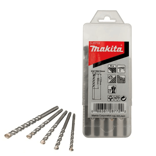 SET DE BROCAS PARA CONCRETO MAKITA / D-207191