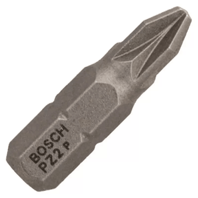 Punta Pozidrive PZ2 Eco Extra Hard 25MM 100UND BOSCH / 26085212222