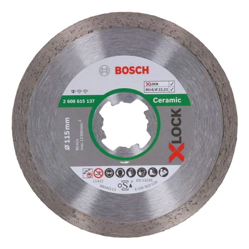 DISCO DIAMANTADO CONTINUO PARA CERÁMICA 4-1/2 X-LOCK2