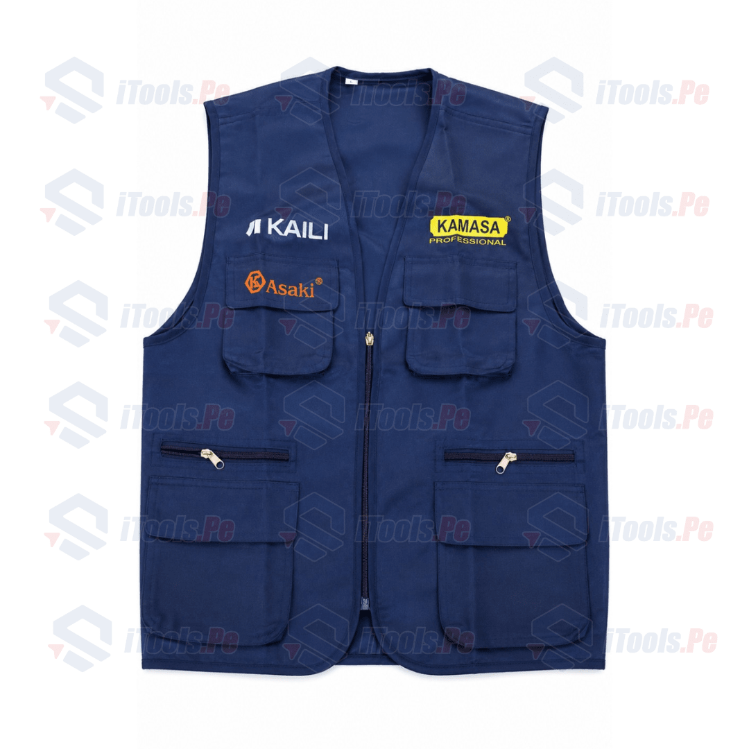 CHALECO KAILI TALLA  XL COLOR AZUL1
