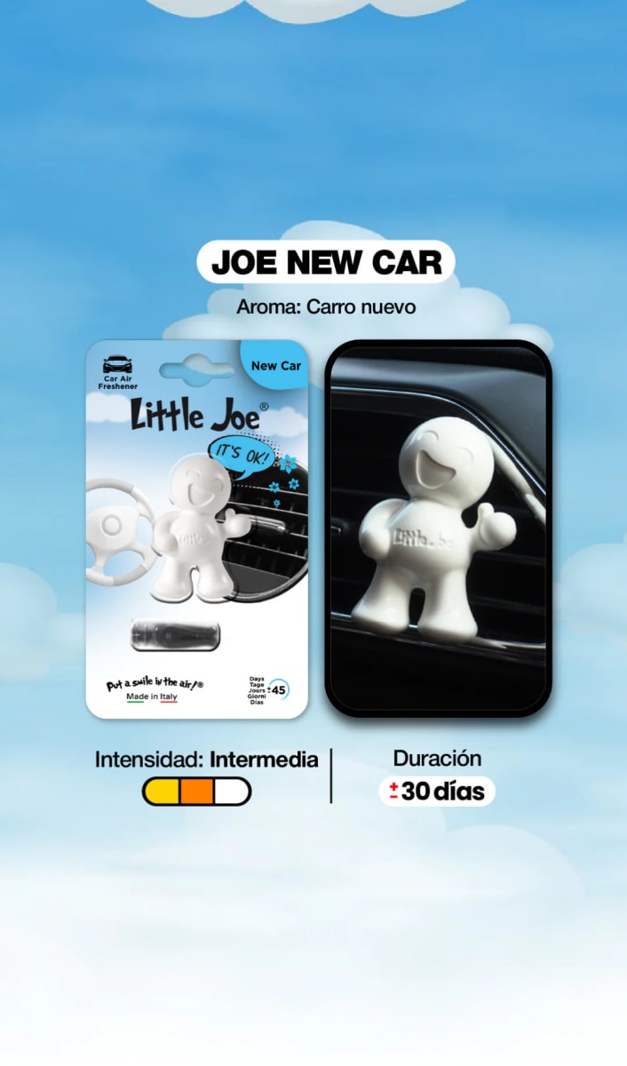 AROMATIZANTE PARA AUTO NEW CAR LITTLE JOE / LJ0202
