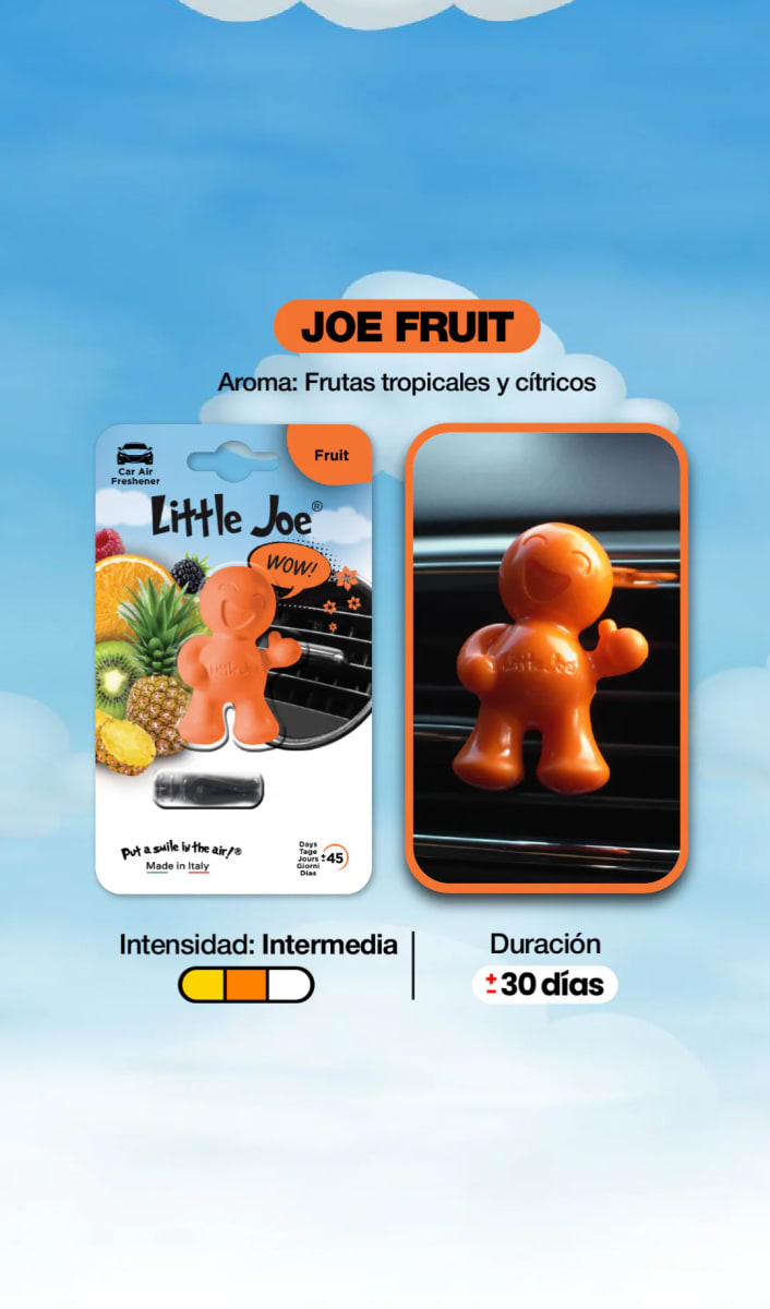 AROMATIZANTE PARA AUTO FRUIT LITTLE JOE / LJ0211