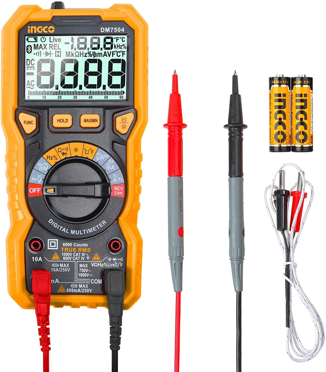 MULTIMETRO DIGITAL DM7504 INGCO1