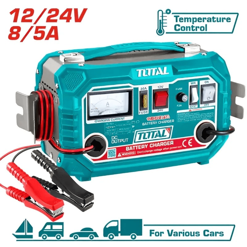 CARGADOR DE BATERÍA 12/24V TBC16011
