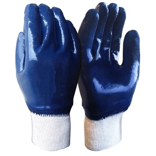 GUANTE DE NITRILO PUÑO TEJITO / GUEPP1