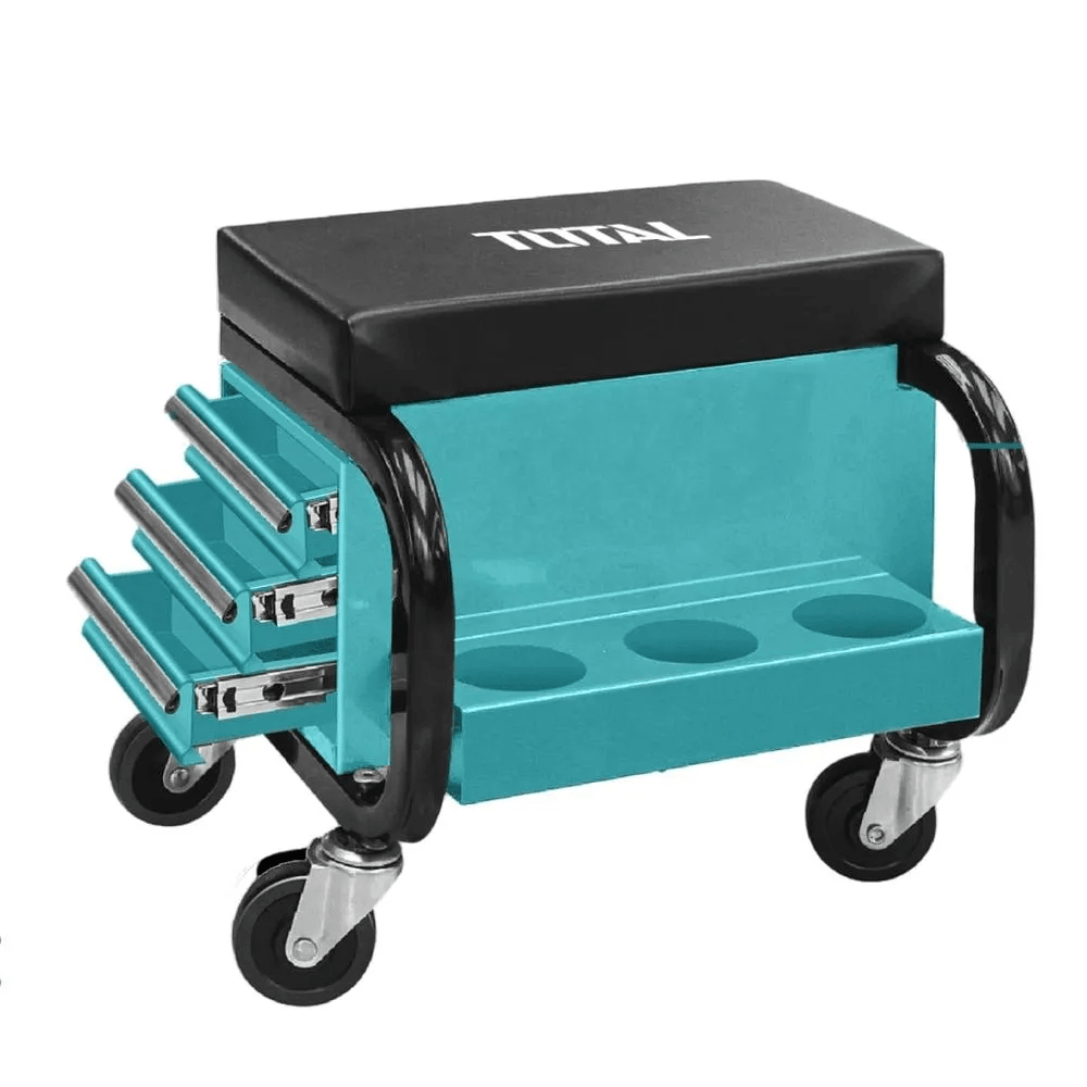 Asiento para mecanico con 3 cajones Total - THCS1031