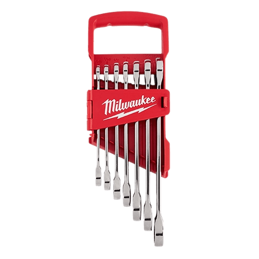 JUEGO DE LLAVES COMBINADAS CON RATCHET 7 PZS MILWAUKEE / 48-22-94063
