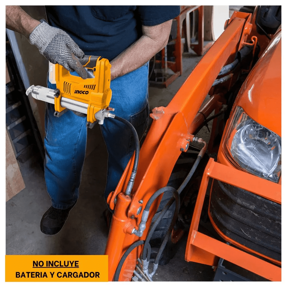 PISTOLA ENGRASADORA INALAMBRICA 20V INGCO / GGLI20103