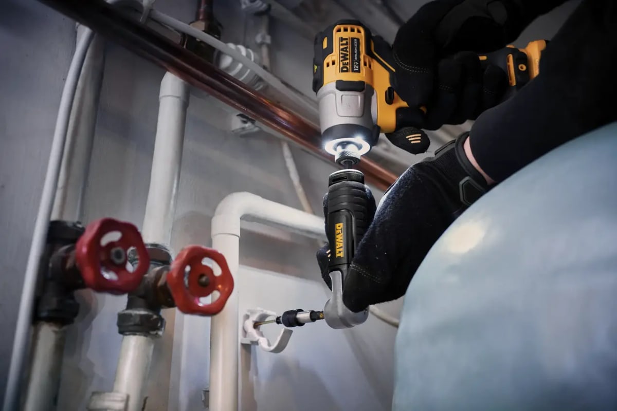 ADAPTADOR DE ÁNGULO RECTO 2 EN 1 DEWALT FLEXTORQ - DWAMRAFT4