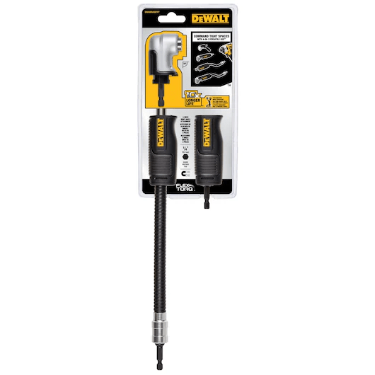 Adaptador de taladro en ángulo recto, FlexTorq, sistema 4 en 11