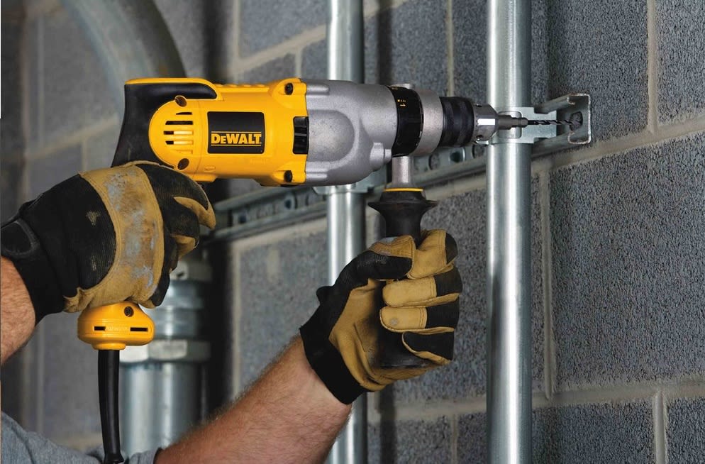 TALADRO PERCUTOR INDUSTRIAL DEWALT 1/2 DWD520 1100 W. VARIABLE2