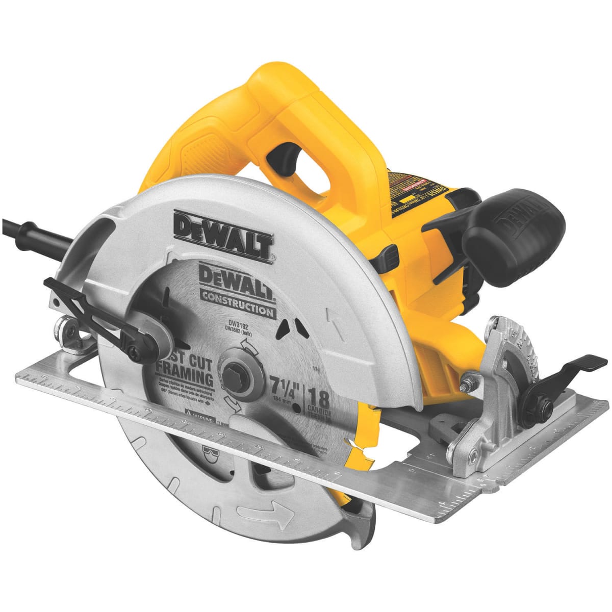 SIERRA CIRCULAR 7-1/4'' 1800. DEWALT DWE575K-B2C C/N MALETÍN PLÁSTICO1