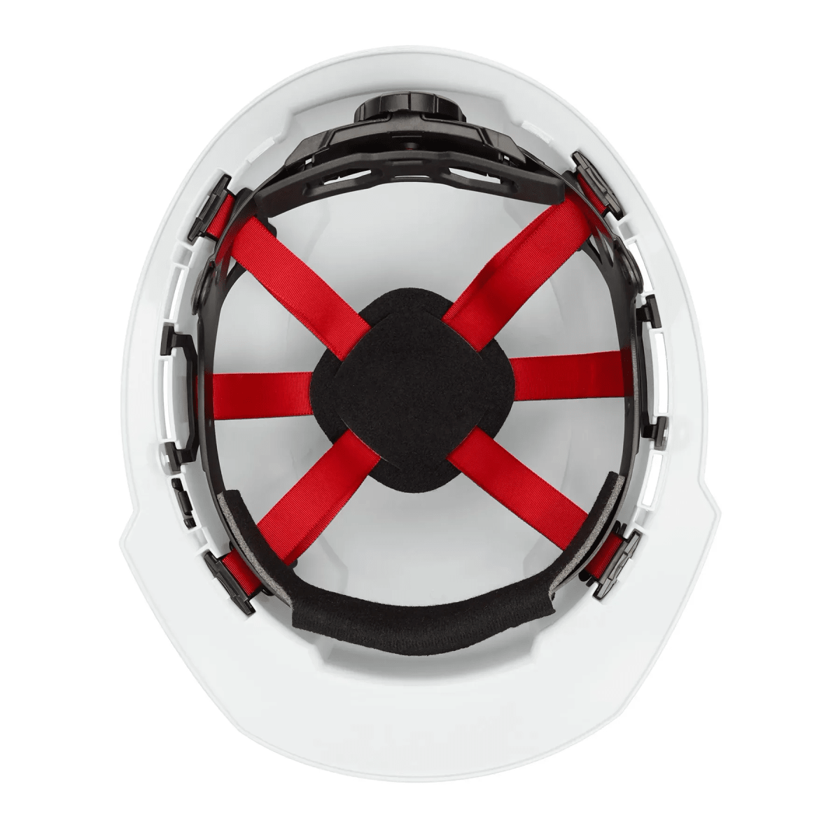 CASCO CON ALA FRONTAL CON SUSPENSIÓN DE TRINQUETE DE 6 PUNTAS TIPO 1 CLASE E MILWAUKEE / 48-73-11202